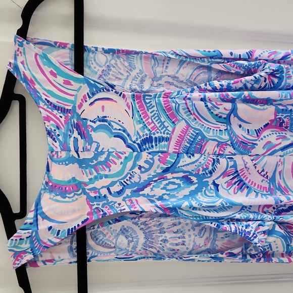 Lilly Pulitzer Racerback Maxi Pima Cotton Dress, L - Picture 4 of 6